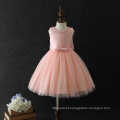 Promoção de vendas elegante simples algodão vestido de festa de aniversário projetos para 8 anos de idade menina